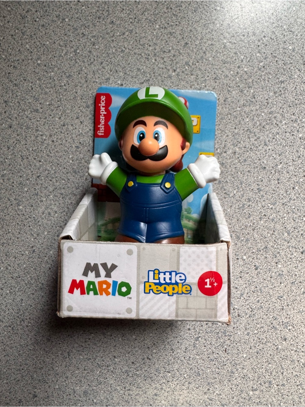 Luigi Little People Figure